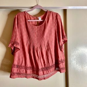 Women’s Tunic Baby Doll Top Old Navy XL